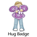 Hug Badge