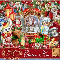 Christmas Kiss, kit from Bella Caribena