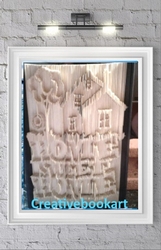 HOME SWEET HOME HOUSE BOOK FOLDING PATTERN