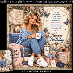 Collect Beautiful Moments Mini Kit **Includes 5X7, 6x6, 7x7 8X8 Card Bases**