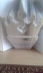 Princess Crown book folding pattern