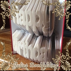 Happy Birthday 7 MMF book folding pattern