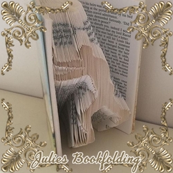 Man push left book end book folding pattern