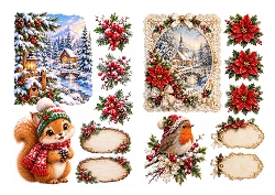 Winter Village Christmas Craft Kit