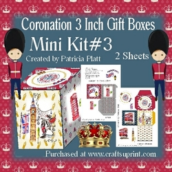 Coronation 3 Inch Gift Box Mini Kit Number 3
