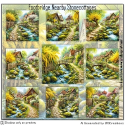 Footbridge Nearby Stonecottages