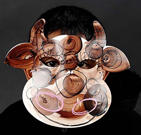 Cardboard Animal Masks