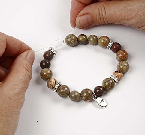 Bracelets with Natural Stone Beads - 109750