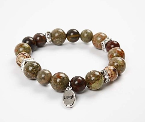 Bracelets with Natural Stone Beads - 109750