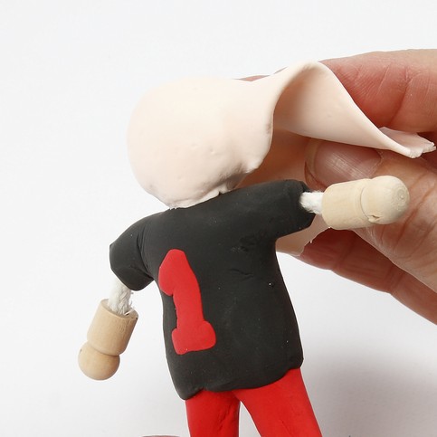 Rock Stars made from Flexi Figures and Silk Clay