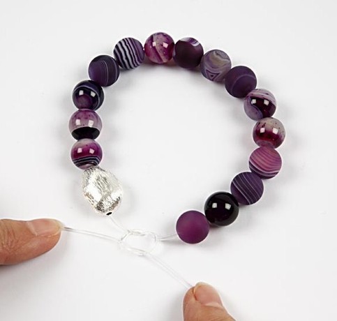 Agate Bead Bracelets