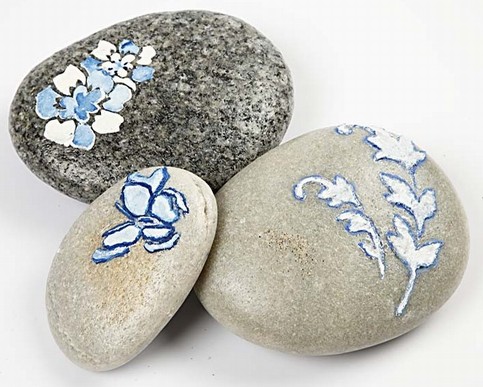 Stones with Embossing