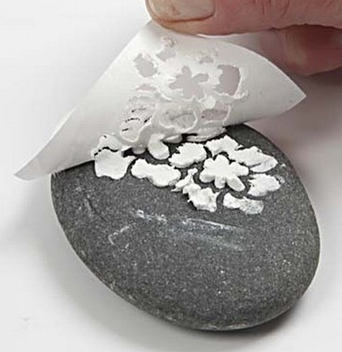 Stones with Embossing