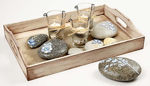 Stones with Embossing