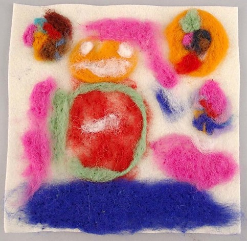 Year 3 Needle Felt Pictures