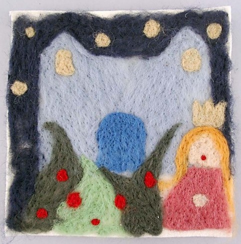 Year 3 Needle Felt Pictures