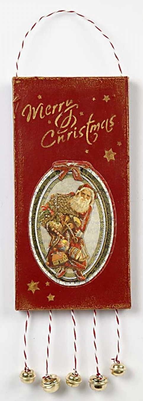 A Wall Decoration with a Christmas Design