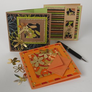 Cards with Deluxe Handmade Paper