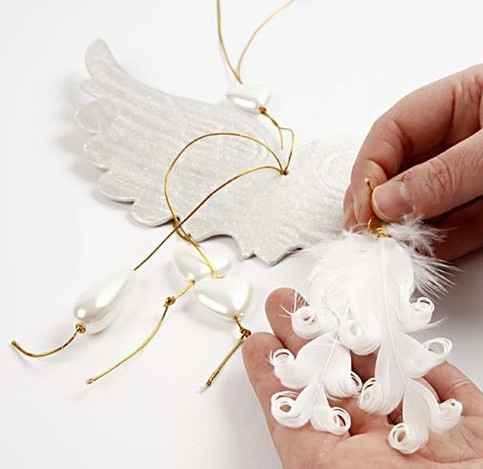 Decorated Angel Wings