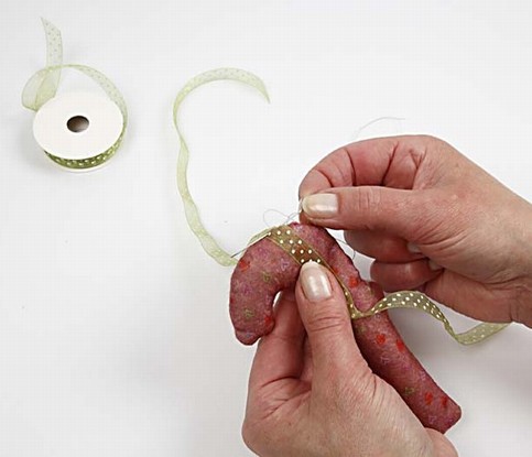 Candy Canes made from Felt