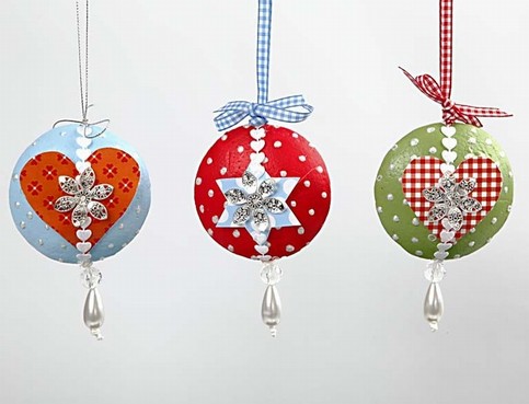 Retro Christmas Hanging Decorations