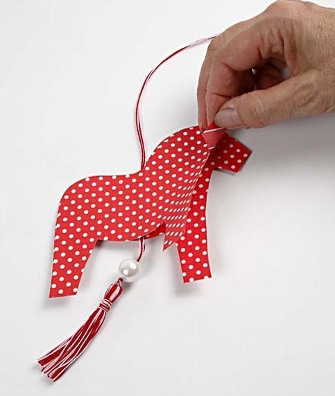 A Paper Horse for Hanging