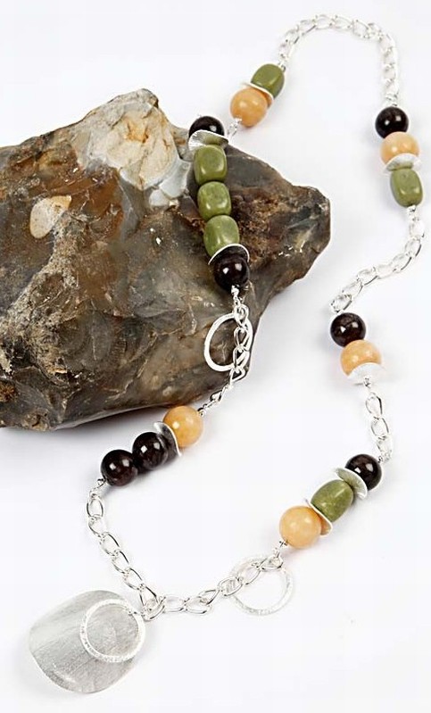 A Stone Bead Necklace