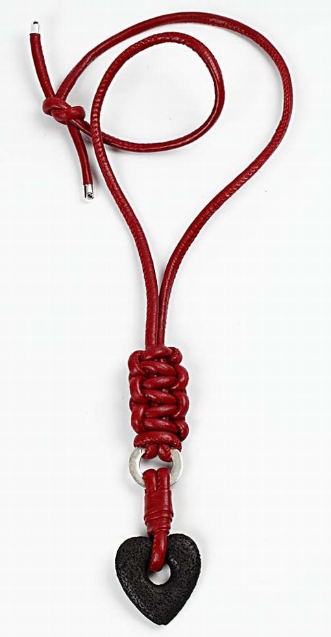 A Lava Heart on Design Cord