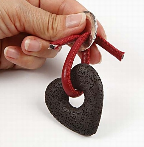 A Lava Heart on Design Cord