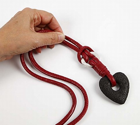 A Lava Heart on Design Cord