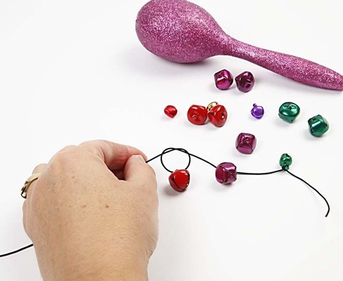 Maracas with Glitter