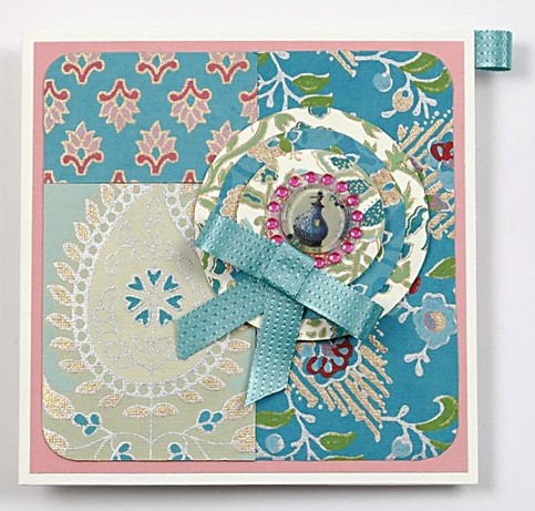 Multi Patterned Greeting Cards