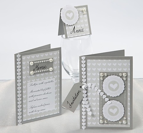 Wedding Cards with Skagen Paper