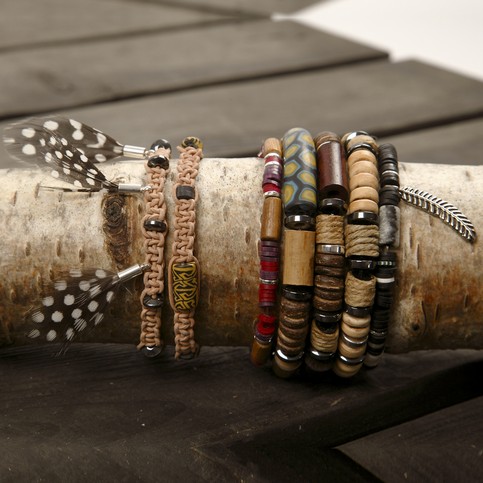 Braided Leather Bracelets