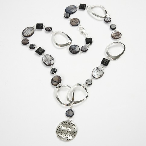 A Necklace with Oyster Beads