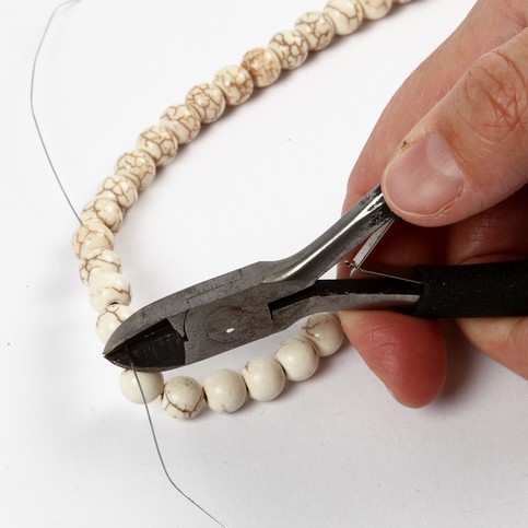 A Howlite Necklace