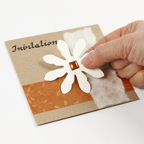 Greeting Cards with Paper Concept
