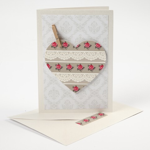 A Greeting Card with Masking Tape