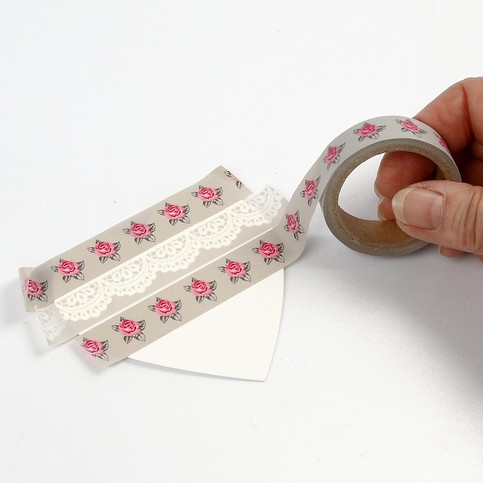 A Greeting Card with Masking Tape