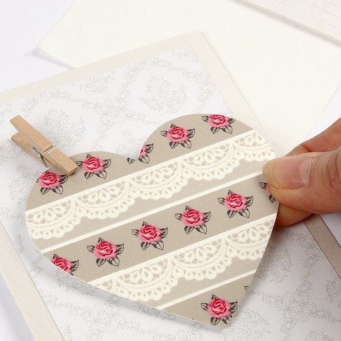 A Greeting Card with Masking Tape