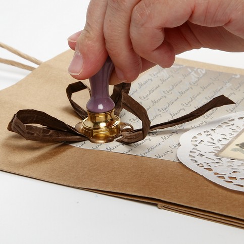 A Gift Bag with Decorations