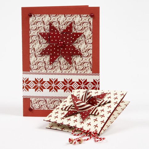 Christmas Cards made from Copenhagen Design Paper