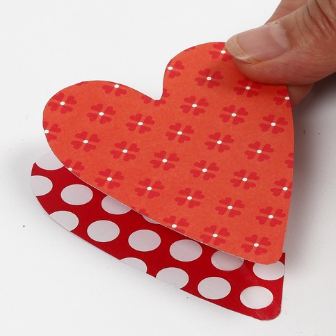 A Greeting Card with a 3D Heart