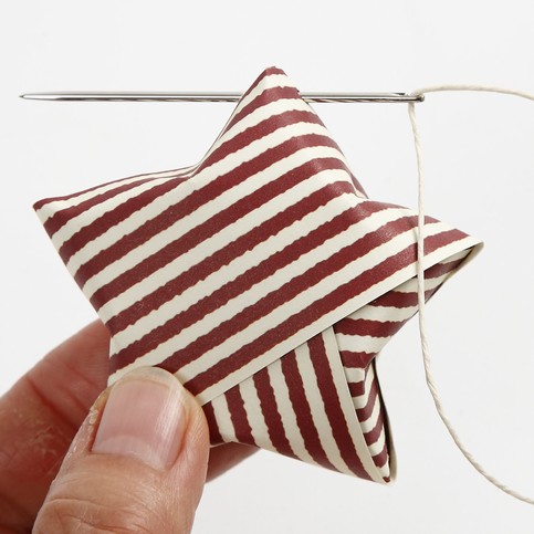 A Folded Paper Star