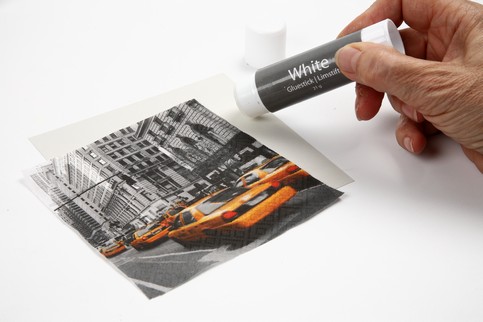 A Greeting Card with a New York Napkin Design