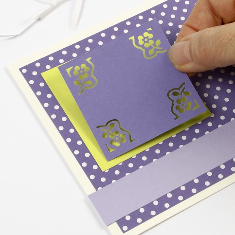 A Greeting Card with Photo Corners