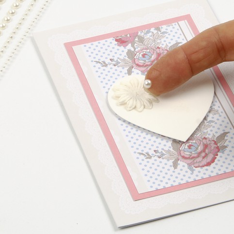 A Party Invitation, Card and Table Decoration with Daisies