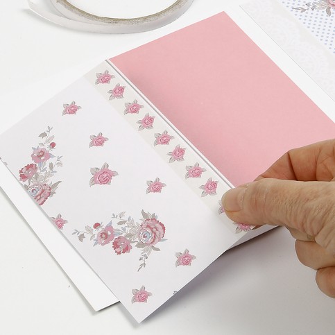 A Party Invitation, Card and Table Decoration with Daisies