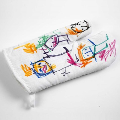 An Illustrated Oven Glove