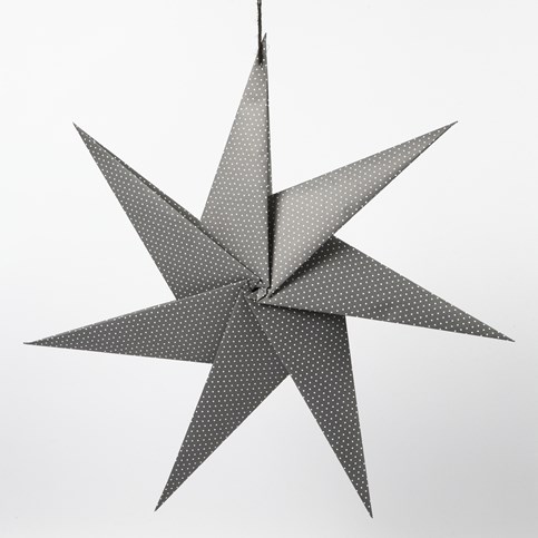 A Seven-Pointed Star made from Square Pieces of Paper